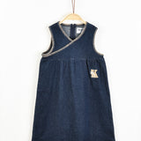 שמלת סרפן ג'ינס - נייבי