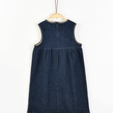 שמלת סרפן ג'ינס - נייבי