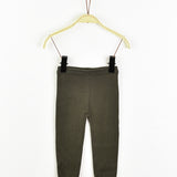 טייץ ארוך מבד סריג - זית