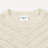 סוודר סריג בשילוב וסט - אבן