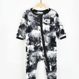 אוברול פליס עם רוכסן - שחור