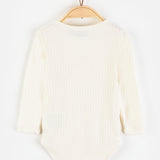 בגד גוף ניקי - שמנת