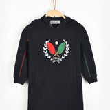 שמלת פוטר עם קפוצ'ון - נייבי