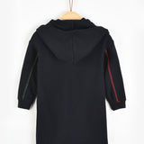 שמלת פוטר עם קפוצ'ון - נייבי