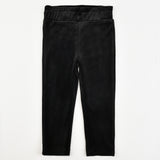 טייץ ארוך קטיפה - שחור