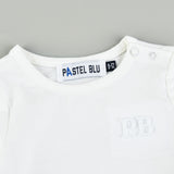 בגד גוף שרוול ארוך - לבן