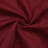 שמלת קטיפה בשילוב וסט סריג - בורדו