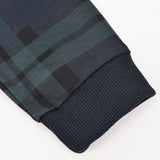 שמלת משבצות עם דובי - ירוק