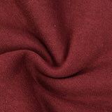 חולצת סווטשירט עם הדפס - בורדו