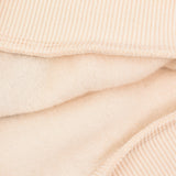 חולצת פוטר עם פונפונים - שמנת