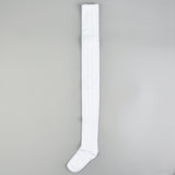 גרביון מודל מדוגם - לבן