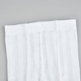 גרביון מודל מדוגם - לבן