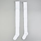 גרביון מודל מדוגם - לבן