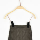 בייבי בלומרס סריג צמות - זית