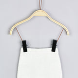 מכנסי בייבי סרוגים - לבן