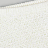 מכנסי בייבי סרוגים - לבן