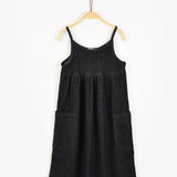 שמלת סרפן ספורטיבית - שחור