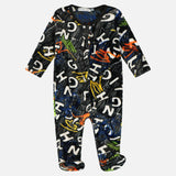 פיג'מת בייביגרו פליס - צבעוני