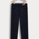 מכנסי קורדרוי בגזרת סקיני - נייבי