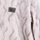 כותנת פליס בסיומת ריב - אבן