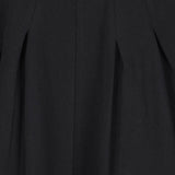 חצאית קפלים פרנץ טרי - שחור