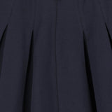 חצאית קפלים פרנץ טרי - נייבי