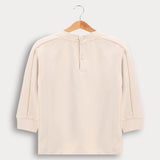 חולצת פוטר במבי - שמנת