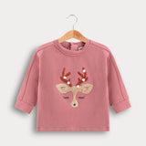 חולצת פוטר במבי - ורדו