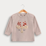 חולצת פוטר במבי - בז'