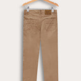 Skinny corduroy pants - beige