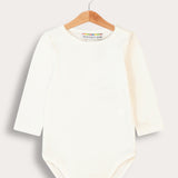 בגד גוף שרוול ארוך ניקי - שמנת