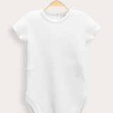 Knit bodysuit - white