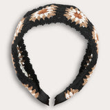 קשת סריג קרושה - שחור