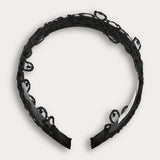 קשת בד תחרה - שחור