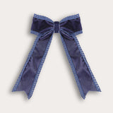 סרט קטיפה ארוך - כחול