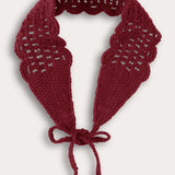 סרט סריג קרושה לשיער - בורדו