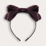 קשת סאטן עם סרט - חציל