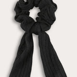 גומיית סרטים מבד סריג - שחור