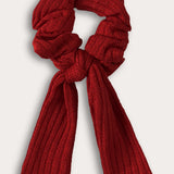Knit fabric ribbon elastic - beige