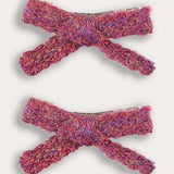 זוג סיכות מיני טוויד - חציל