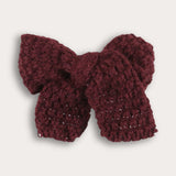 סיכת פפיון סרוג - חציל