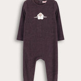 בייביגרו סריג עם דובי - חציל