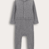 בייביגרו סריג צמות - אפור