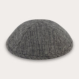 כיפה שבת - אפור משולב