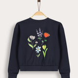 Floral print shirt - Navy