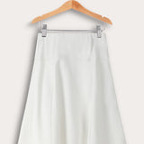 Paneled skirt - beige