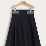 Banglin skirt with elastic - Navy