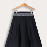 Banglin skirt with elastic - Navy