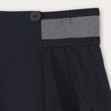 Banglin skirt with elastic - Navy