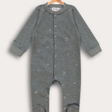 בייביגרו עם קישוטי ניטים - אפור